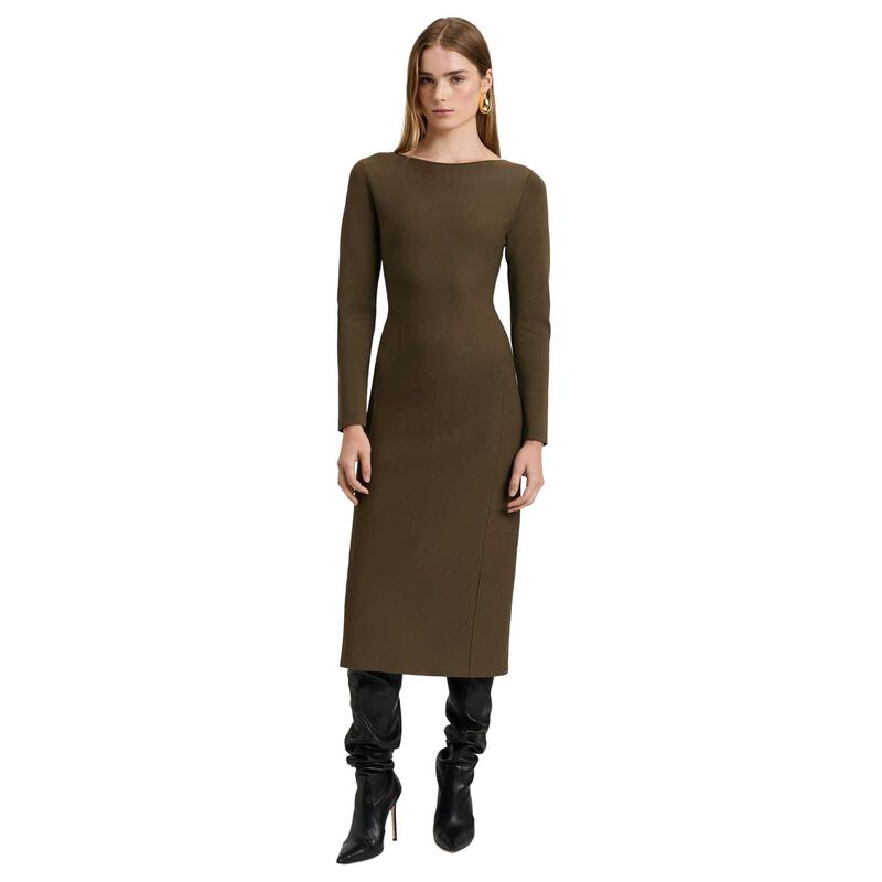 Veronika Maine Milano Long Sleeve Pencil Dress image number 0